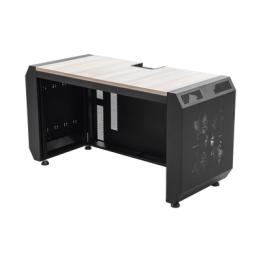 Consola Profesional para Monitoreo o Computo | Ranura para Base de Monitores | Microperforaciones | Luces LED