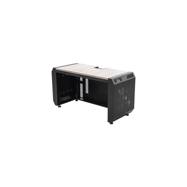 Consola Profesional para Monitoreo o Computo | Ranura para Base de Monitores | Microperforaciones | Luces LED