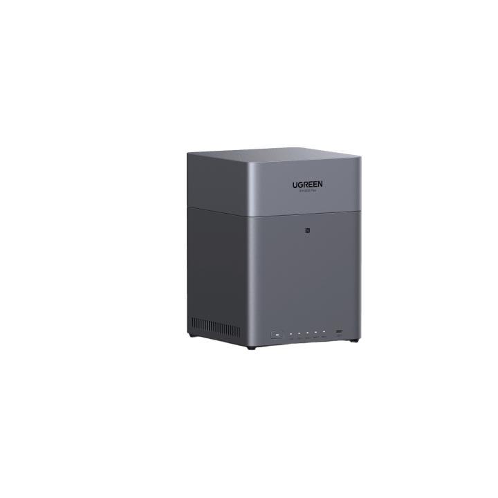 NAS UGREEN NASync DH4300PLUS  / 4 Bahías SATA / Procesador RK3588C 8 GB RAM / 2.5GbE Puerto / HDMI 4K / USB 3.2 Type-C