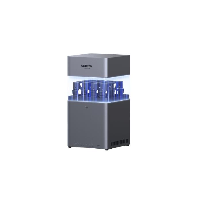 NAS UGREEN NASync DH4300PLUS  / 4 Bahías SATA / Procesador RK3588C 8 GB RAM / 2.5GbE Puerto / HDMI 4K / USB 3.2 Type-C
