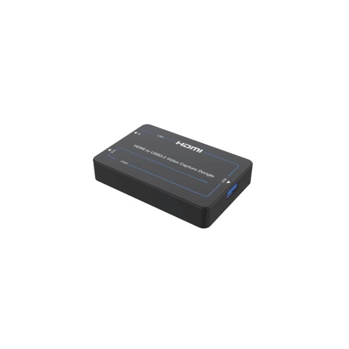 Adaptador de Captura de Video HDMI a USB 3.0 | 4K60 HDMI Entrada | 1080p60 USB Salida | HDCP 2.2 | 18 Gbps Ancho de