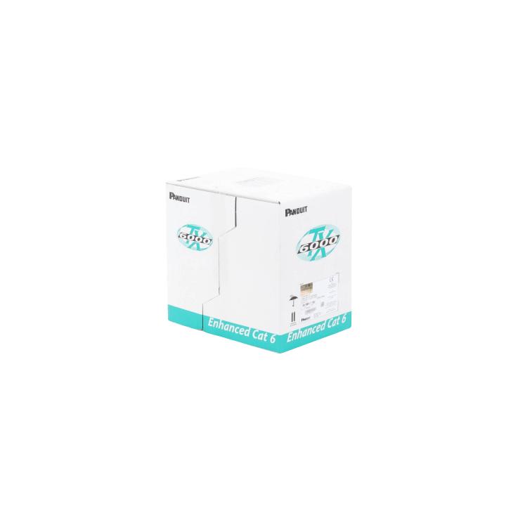 Bobina de Cable UTP 305 Metros (1000 Pies) de Cobre, TX6000? PanNet, Reelex, Naranja, Categoría 6 Mejorado (23 AWG),