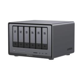 NAS UGREEN NASync DXP6800 Pro / Intel Core i5-1215U 10 Núcleos / 6 Bahías SATA + 2 M.2 NVMe / 2 Puertos Thunderbolt 4