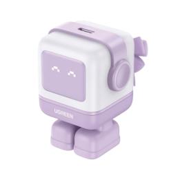 Cargador Mini GaNRobot 30W serie UNO | 1 USB-C de Carga Rápida | Tecnología GaN II | Multiprotocolo PD/QC/SCP/FCA |