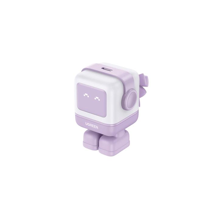 Cargador Mini GaNRobot 30W serie UNO | 1 USB-C de Carga Rápida | Tecnología GaN II | Multiprotocolo PD/QC/SCP/FCA |