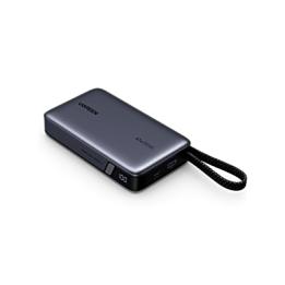 Cargador Rápido GaN 65W 2C1A / Tecnología GaN / Puerto USB-C 65W Max PPS / Puerto USB-A 22.5W Max / Protecciones