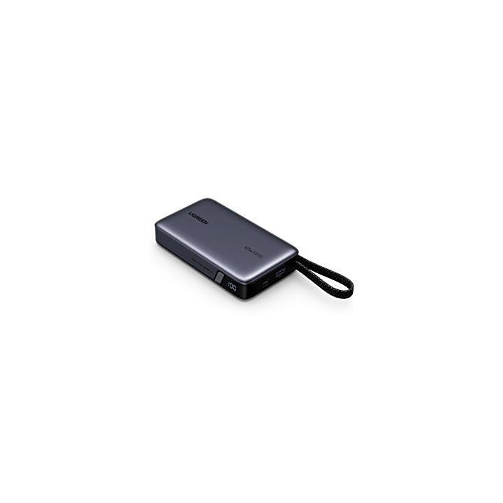Cargador Rápido GaN 65W 2C1A / Tecnología GaN / Puerto USB-C 65W Max PPS / Puerto USB-A 22.5W Max / Protecciones