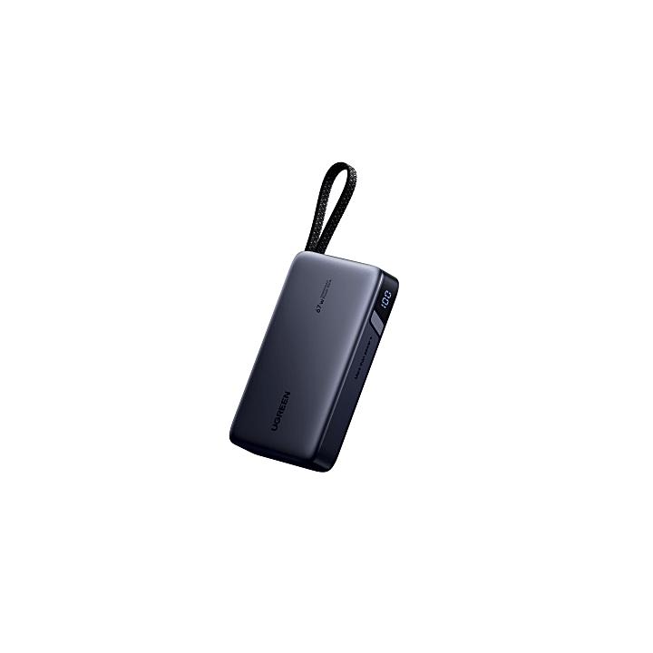 Cargador Rápido GaN 65W 2C1A / Tecnología GaN / Puerto USB-C 65W Max PPS / Puerto USB-A 22.5W Max / Protecciones