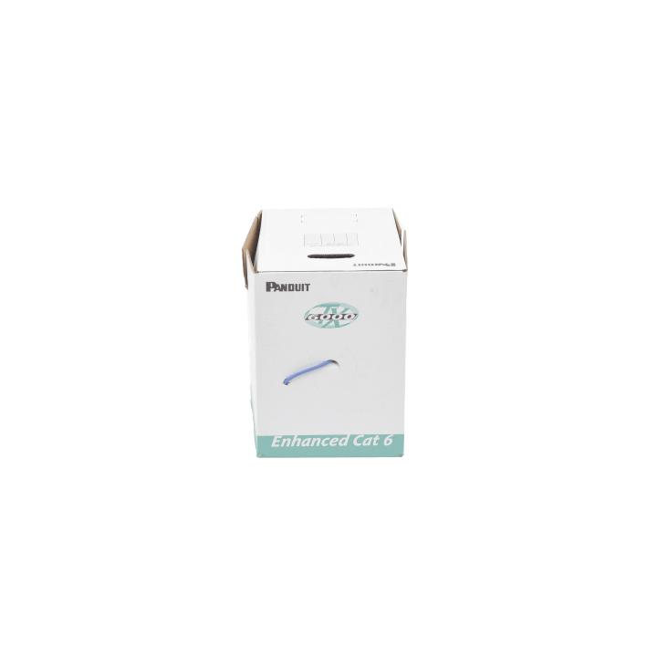 Bobina de Cable UTP 305 Metros (1000 Pies) de Cobre, TX6000™ PanNet, Reelex, Azul, Categoría 6 Mejorado (23 AWG),