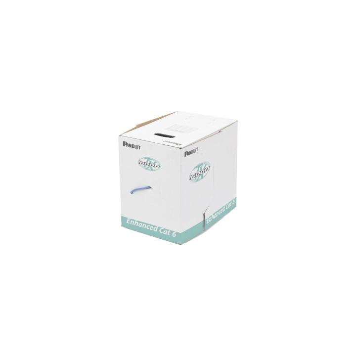 Bobina de Cable UTP 305 Metros (1000 Pies) de Cobre, TX6000™ PanNet, Reelex, Azul, Categoría 6 Mejorado (23 AWG),