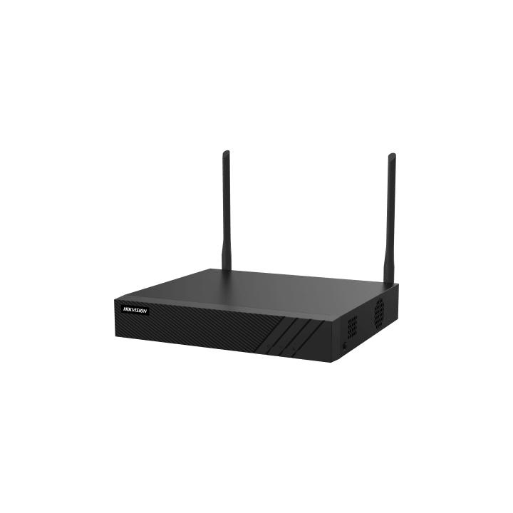 NVR 4 Megapixel / 4 canales IP / 1 Bahía de Disco Duro / 2 Antenas Wi-Fi / Salida de Vídeo Full HD