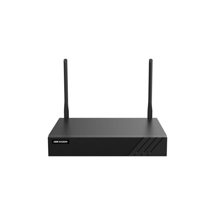 NVR 4 Megapixel / 4 canales IP / 1 Bahía de Disco Duro / 2 Antenas Wi-Fi / Salida de Vídeo Full HD