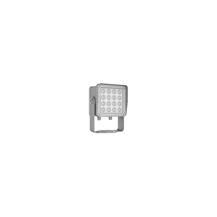 Lampara IR de Luz Continua / 16 Lámparas LED / Distancia Efectiva 16 a 25 metros / Cobertura 40° / Exterior IP66