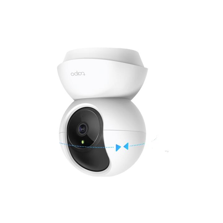 Cámara de Seguridad Wi-Fi Pan/Tilt, 2K Definition, Visión Nocturna 30 pies, 360° Horizontal, 114° Vertical,