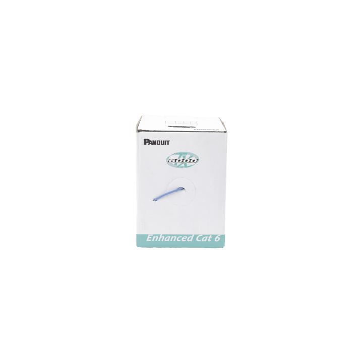 Bobina de Cable UTP 305 Metros (1000 Pies) de Cobre, TX6000™ PanNet, Reelex, Azul, Categoría 6 Mejorado (23 AWG),