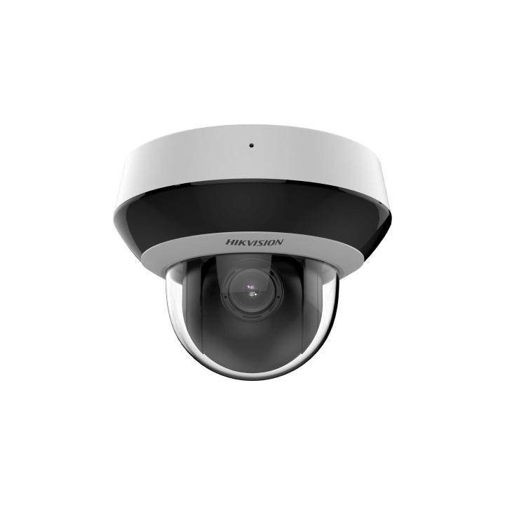 Mini Domo PTZ IP 6 Megapixel / 4X Zoom / Micrófono y Bocina Integrada / ACUSENSE / H.265+ / 20 mts IR EXIR / WDR / PoE