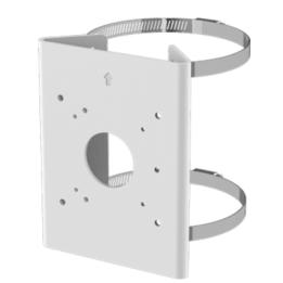 Soporte para Poste Serie 35 / Material Aluminio + Acero Inoxidable / Capacidad de Carga Máxima 4 kg / Compatible con