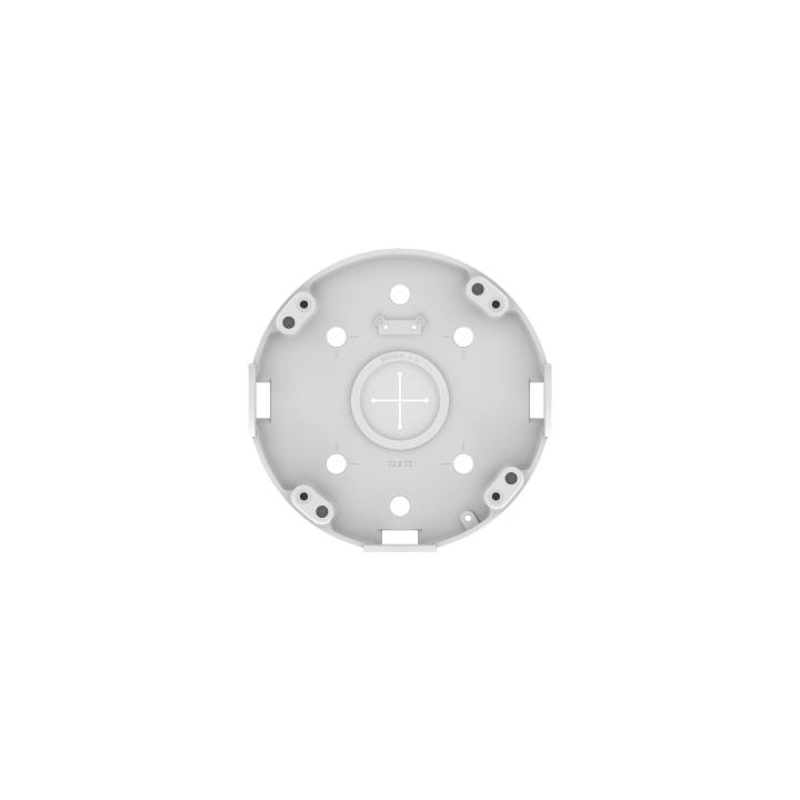 Base de Montaje para Techo SBP-180CMB / Aluminio / Color Blanco RAL9003 / Diámetro 180 mm / Peso 970 g / Tornillo TR30