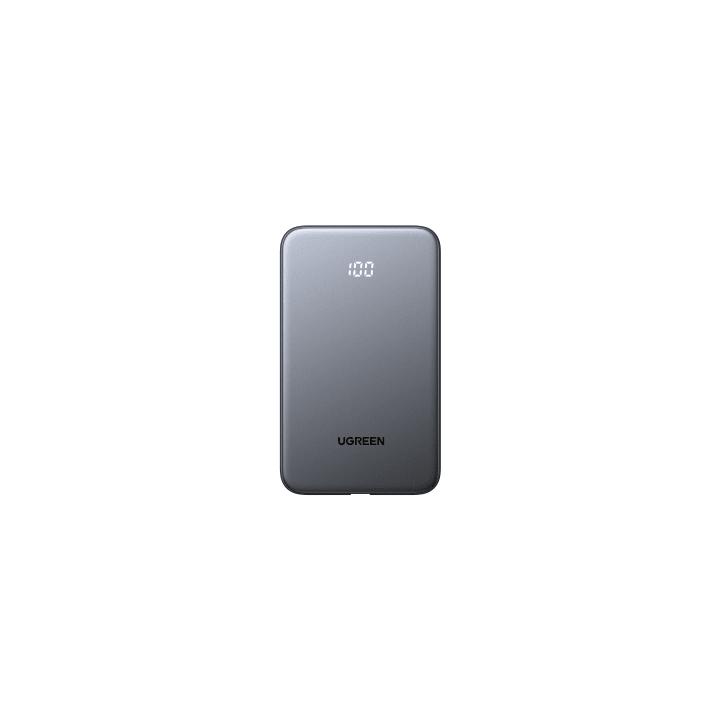 Power Bank 10000mAh con Cable Integrado 20W / Puerto USB-C PD3.0 PPS / Puerto USB-A SCP 22.5W / Batería Polímero