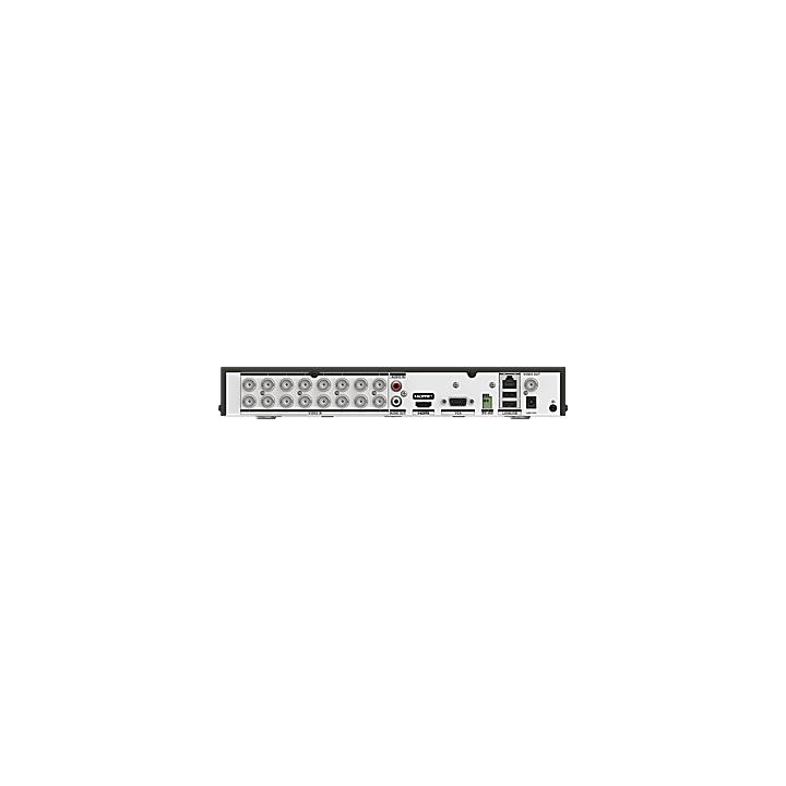 DVR 16 Canales TURBOHD + 16 Canales IP / 8 Megapixel (4K) / Audio Bidireccional/ ACUSENSE / 1 Bahía de Disco Duro /