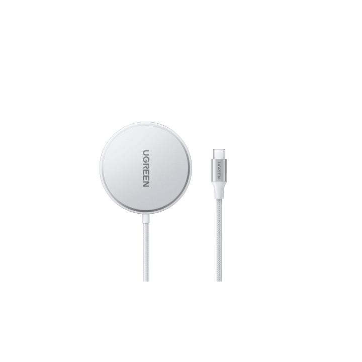 Cargador Inalámbrico Magnético 15W / Protocolo Qi 2 / USB-C 9V 2.2A / Eficiencia 83% / Protección Multinivel /