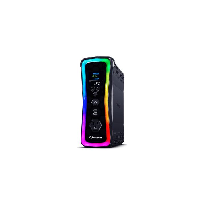 UPS Gamer de 1500 VA/1000 W, Topología Línea Interactiva, Entrada 120 Vca  NEMA 5-15P, y 13 Salidas NEMA 5-15R,