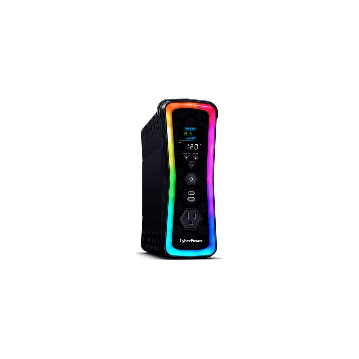 UPS Gamer de 1500 VA/1000 W, Topología Línea Interactiva, Entrada 120 Vca  NEMA 5-15P, y 13 Salidas NEMA 5-15R,