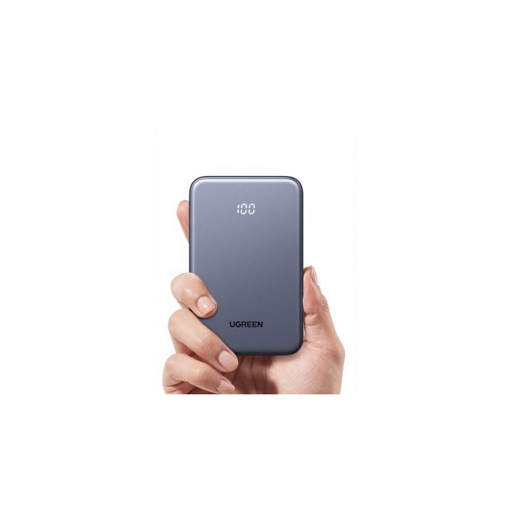 Banco de Energía Portátil 10000mAh / 20W Máximo / Puerto USB-C PD3.0 PPS / Puerto USB-A 22.5W / Batería Polímero