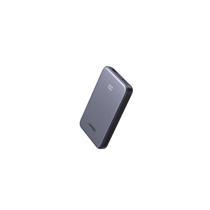 Banco de Energía Portátil 10000mAh / 20W Máximo / Puerto USB-C PD3.0 PPS / Puerto USB-A 22.5W / Batería Polímero