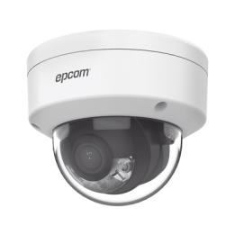 Domo IP 4 Megapixel / Lente 2.8 mm / ACUSENSE  / PoE / H.265+ / IP67 / IK08 / WDR 120 dB / Micro SD
