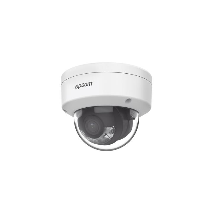 Domo IP 4 Megapixel / Lente 2.8 mm / ACUSENSE  / PoE / H.265+ / IP67 / IK08 / WDR 120 dB / Micro SD