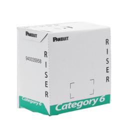 Bobina de Cable UTP, Categoría 6 de Alto Rendimiento (+350 MHz), 23 AWG, PVC (CMR, Riser), Bobina de 305 Metros (1000