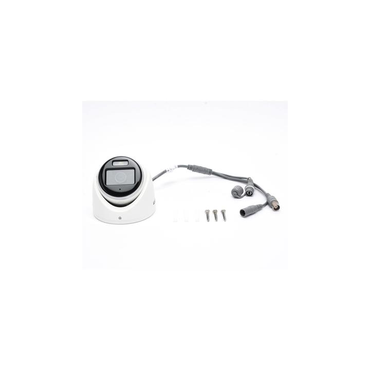 [ColorVu] Turret TURBOHD 3K (5 Megapixel) / Lente 2.8 mm / Micrófono Integrado / Imagen a Color 24/7 / 20 mts Luz