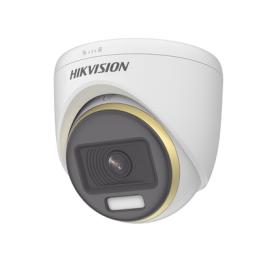 [ColorVu] Turret TURBOHD 4K (8 Megapixel) / Lente 2.8 mm / Imagen a Color 24/7 / Luz Blanca 40 mts / Exterior IP67 /
