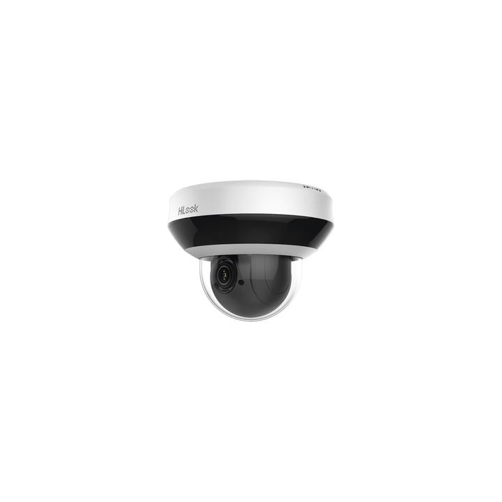 Mini Domo PTZ IP 4 Megapixel / 4X Zoom / H.265+ / 20 mts IR EXIR / WDR 120dB / PoE / IK10 / Exterior IP66 / Ultra Baja