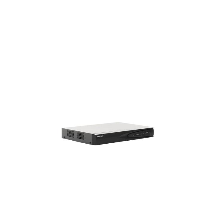 NVR 8 Megapixel (4K) (Compatible con Cámaras ACUSENSE) / 4 canales IP / 4 Puertos PoE+ / 1 Bahía de Disco Duro /