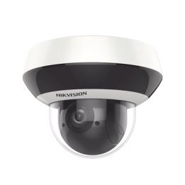 Mini Domo PTZ IP 4 Megapixel / 4X Zoom / H.265+ / 20 mts IR EXIR / WDR / PoE / IK10 /Exterior IP66 / DarkFighter /