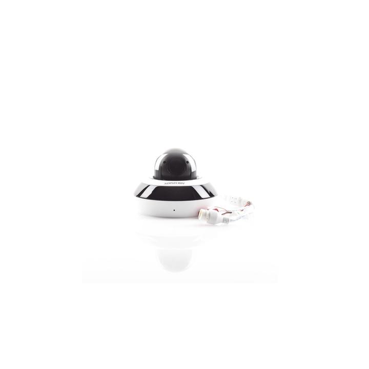 Mini Domo PTZ IP 4 Megapixel / 4X Zoom / H.265+ / 20 mts IR EXIR / WDR / PoE / IK10 /Exterior IP66 / DarkFighter /