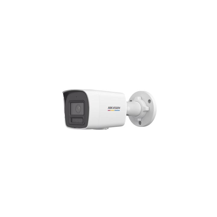 [Dual Light + ColorVu] Bala IP 2 Megapixel / Lente 2.8 mm / 30 mts IR + 30 mts Luz Blanca / Micrófono Integrado /