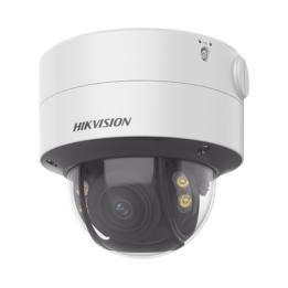 Domo IP 4 Megapixel / Imagen a Color 24/7 / Lente 3.6 - 9 mm / Luz Blanca 40 mts / WDR 130 dB / Exterior IP67 / IK10 /
