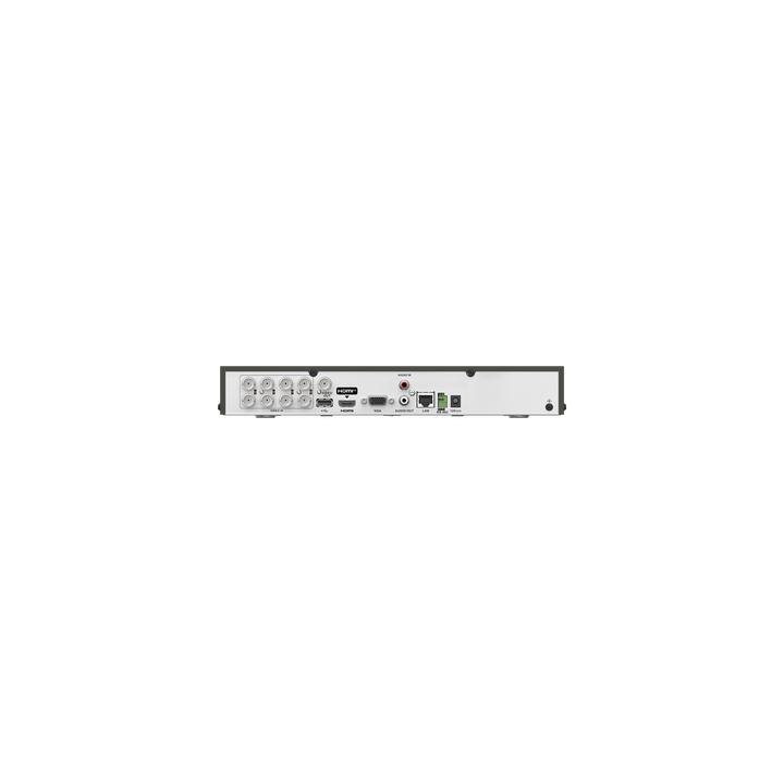 DVR 8 Canales TURBOHD + 4 Canales IP / 5 Megapixel Lite - 3K Lite / Audio Bidireccional por Coaxitron / Reconocimiento