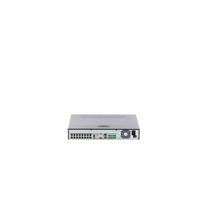 NVR 12 Megapixel (4K) / 16 canales IP / 16 Puertos PoE+ / AcuSense (Evita Falsas Alarmas) / Reconocimiento Facial / 4