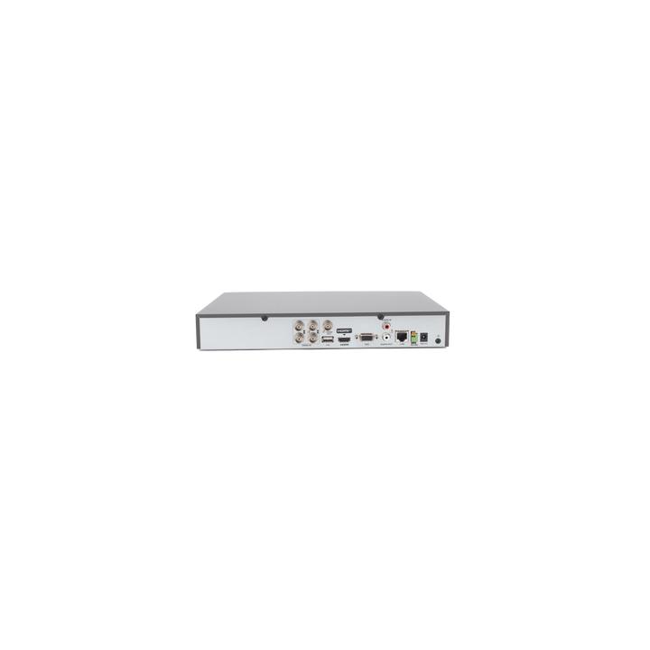 DVR 4 Canales TURBOHD + 2 Canales IP / 5 Megapixel Lite - 3K Lite / Audio de Dos Vías por Coaxitron / Reconocimiento