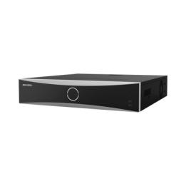 NVR 12 Megapixel (4K) / 32 Canales IP / Reconocimiento Facial / AcuSense (Evita Falsas Alarmas) / 8 Bahías de Disco