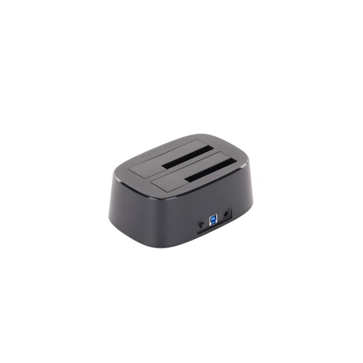 Base USB 3.0 para Disco Duro de Doble Bahía | Soporta Discos SATA de 2.5' & 3.5´ | Soporta discos de 12TB |