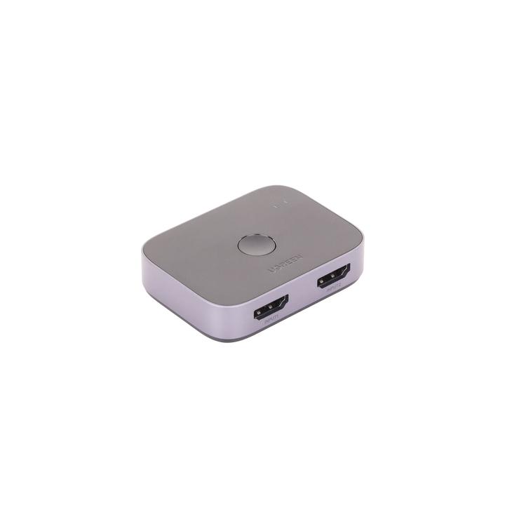 Conmutador HDMI 2.1 8K @60Hz | HDMI Splitter 2 Entradas a 1 Salida | Soporta 4K @120Hz 1080P @240Hz 3D | HDR Dolby |