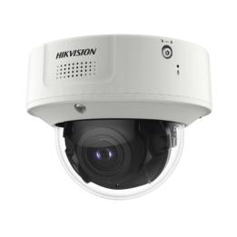 Domo IP 4 Megapixel / Lente Mot. 2.8 - 12 mm / 40 mts IR EXIR / IP67 / IK10 / H.265+ / Conteo de Personas por