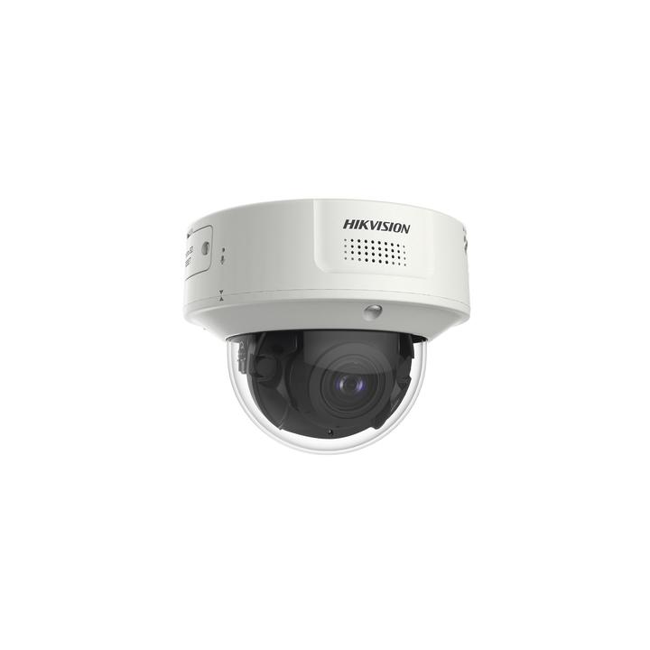 Domo IP 4 Megapixel / Lente Mot. 2.8 - 12 mm / 40 mts IR EXIR / IP67 / IK10 / H.265+ / Conteo de Personas por