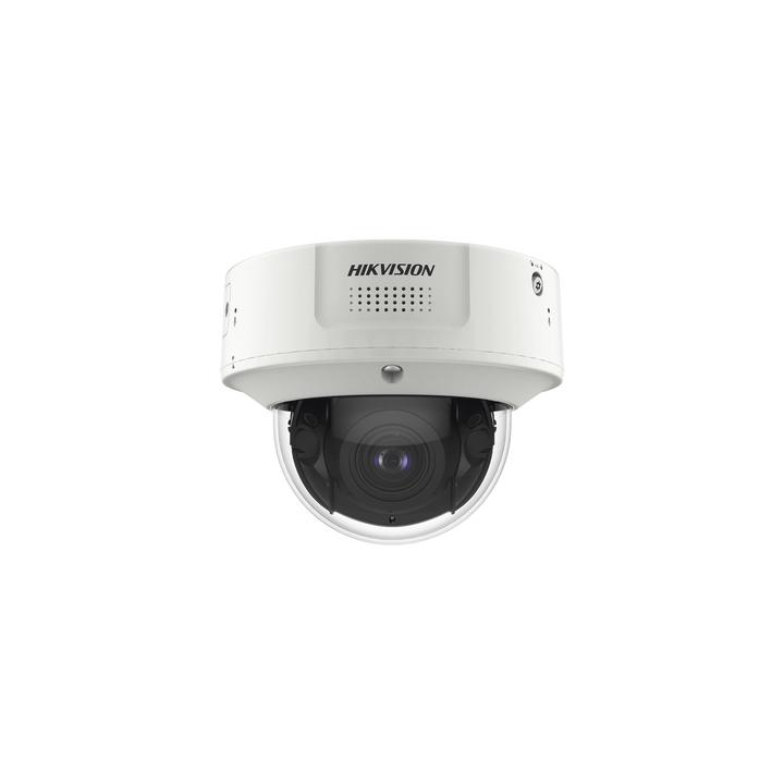 Domo IP 4 Megapixel / Lente Mot. 2.8 - 12 mm / 40 mts IR EXIR / IP67 / IK10 / H.265+ / Conteo de Personas por