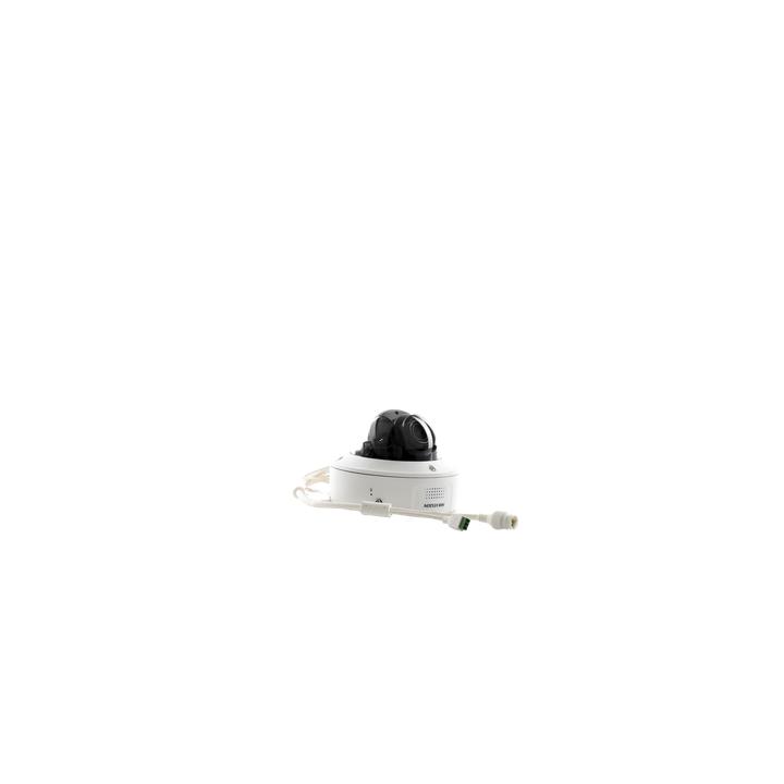 Domo IP 4 Megapixel / Lente Mot. 2.8 - 12 mm / 40 mts IR EXIR / IP67 / IK10 / H.265+ / Conteo de Personas por
